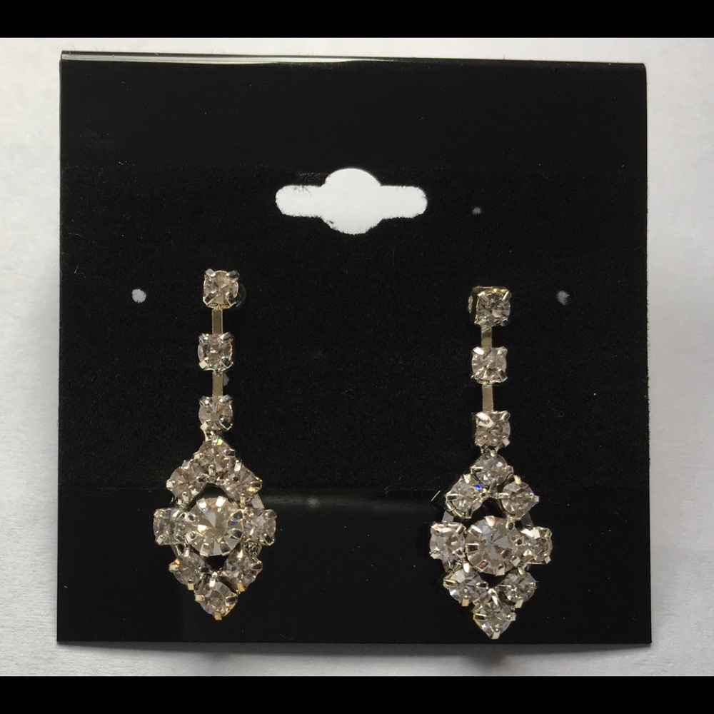 Crystal Rhinestone Earrings